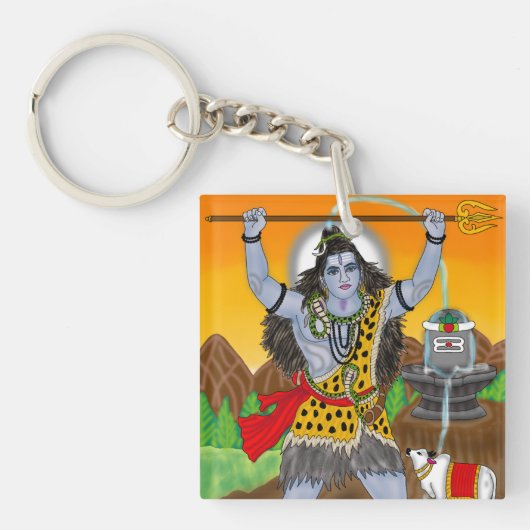 Lord Shiva Keychain (Voorkant)