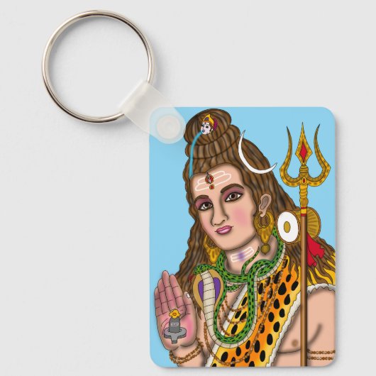 Lord Shiva Keychain (Voorkant)
