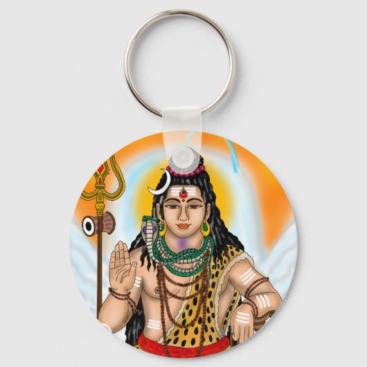 Lord Shiva Keychain (Voorkant)