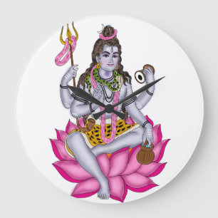 Lord Shiva Klok – Wanddecoratie & Huisdecoratie
