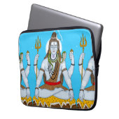 Lord Shiva Laptop Case (Voorkant Links)
