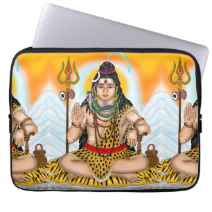 Lord Shiva-laptophoes Laptop Sleeve