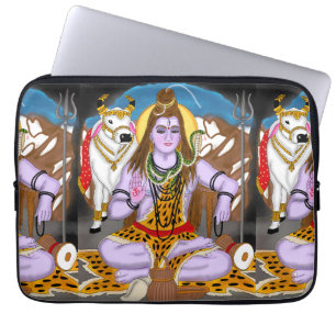 Lord Shiva-laptophoes Laptop Sleeve
