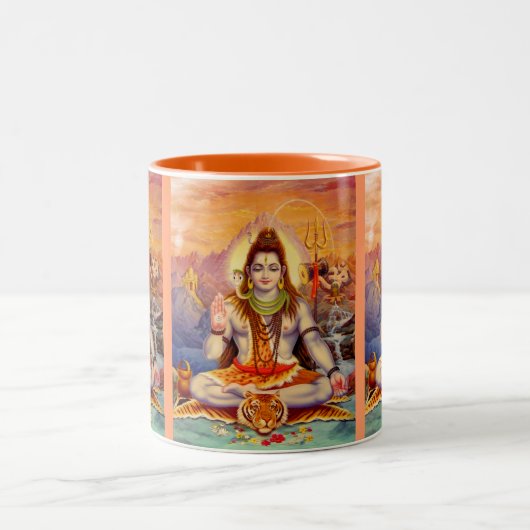 Lord Shiva Meditating Mok (Center)