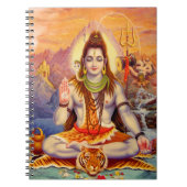 Lord Shiva Meditating notebook Notitieboek (Voorkant)