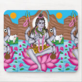 Lord Shiva Mouse Pad Muismat (Voorkant)