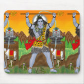 Lord Shiva Mouse Pad Muismat (Voorkant)