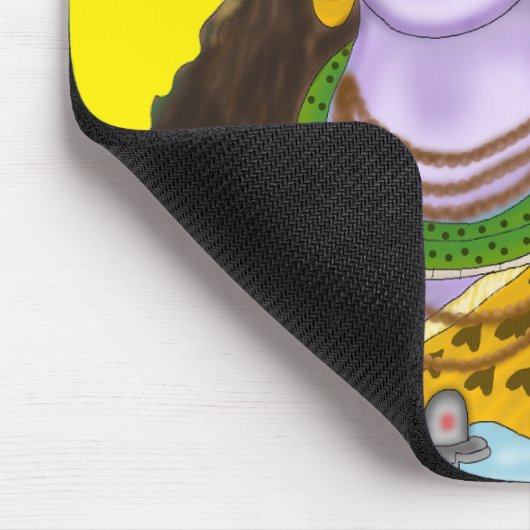 Lord Shiva Mouse Pad Muismat (Hoek)