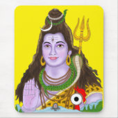 Lord Shiva Mouse Pad Muismat (Voorkant)