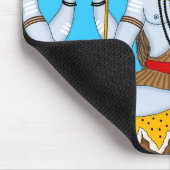 Lord Shiva Mouse Pad Muismat (Hoek)