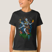 Lord Shiva Nataraja Dancing Hindu God T-shirt (Voorkant)