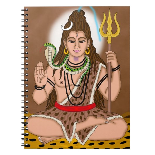 Lord Shiva Notitieboek (Voorkant)