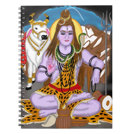 Lord Shiva Notitieboek (Voorkant)