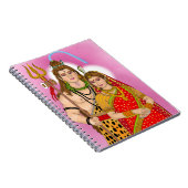 Lord Shiva Parvati Notitieboek (Rechterzijde)