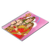 Lord Shiva Parvati Notitieboek (Linkerzijde)