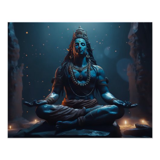 Lord shiva perfect poster (Voorkant)
