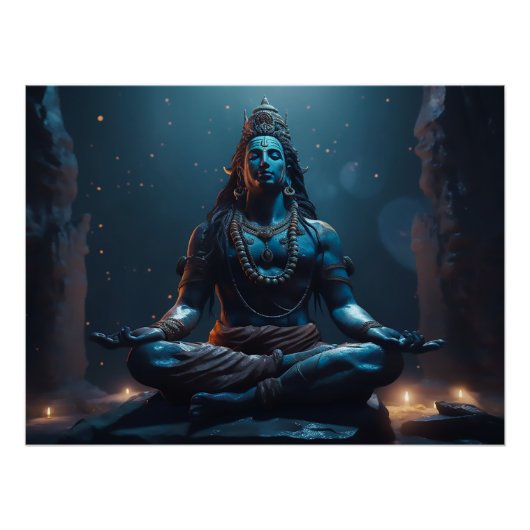 Lord shiva perfect poster (Voorkant)