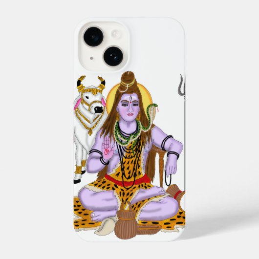 Lord Shiva Phone Case iPhone Hoesje (Achterkant)