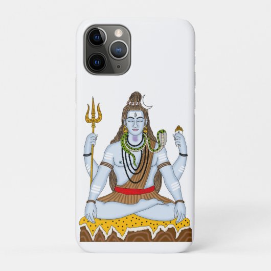 Lord Shiva Phone Cover (Achterkant)