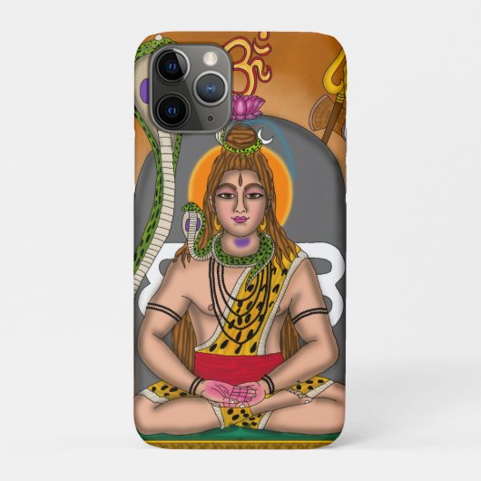 Lord Shiva Phone Cover (Achterkant)