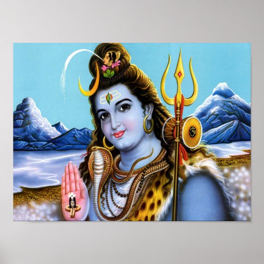 Lord Shiva Poster (Voorkant)