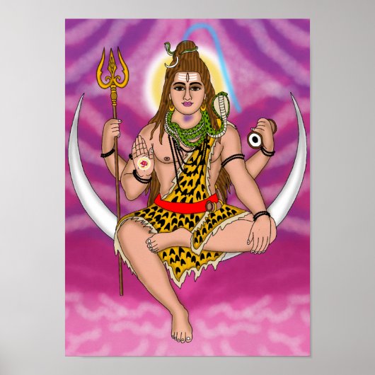 Lord Shiva Poster (Voorkant)