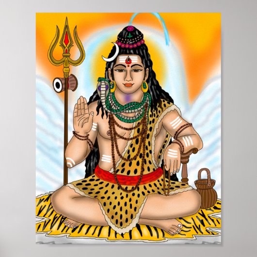 Lord Shiva Poster (Voorkant)