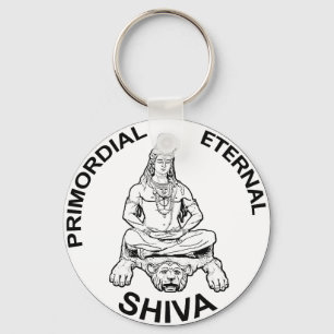 Lord Shiva primordiaal eeuwfeest, Indische God Sleutelhanger