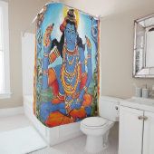 Lord Shiva - Shower Curtain Douchegordijn (In situ)