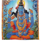 Lord Shiva - Shower Curtain Douchegordijn (Voorkant)
