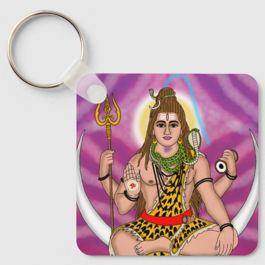 Lord Shiva Sleutelhanger (Voorkant)