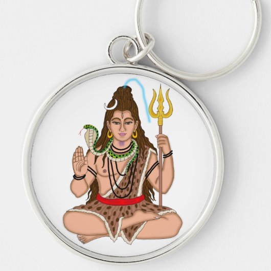 Lord Shiva Sleutelhanger (Voorkant)