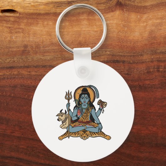 Lord Shiva Sleutelhanger (Achterkant)