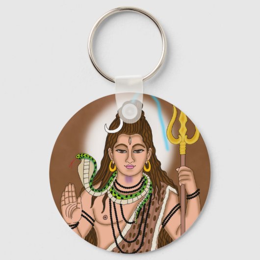 Lord Shiva Sleutelhanger (Voorkant)