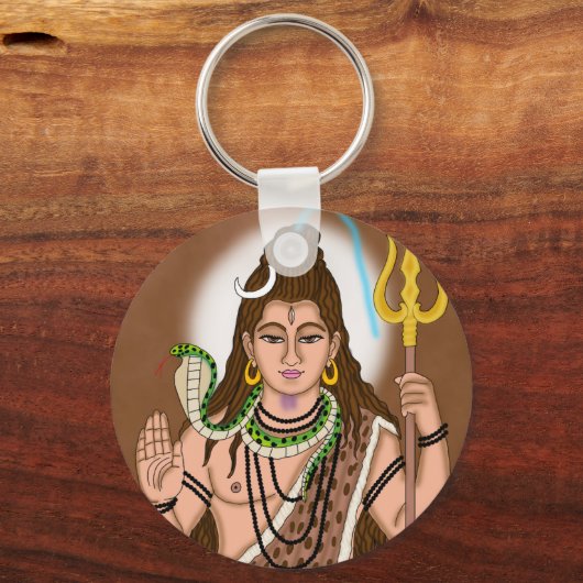 Lord Shiva Sleutelhanger (Voorkant)
