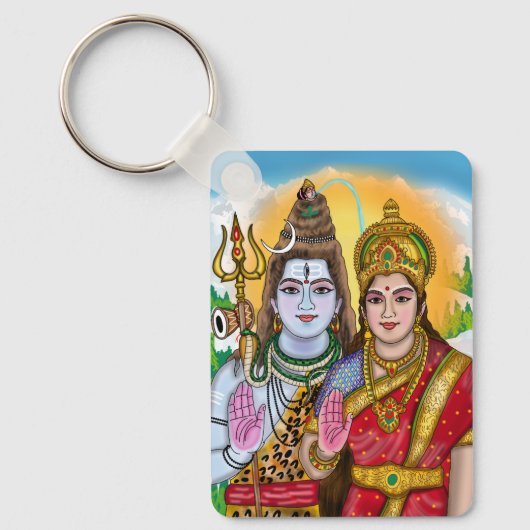 Lord Shiva-sleutelhanger Sleutelhanger (Voorkant)