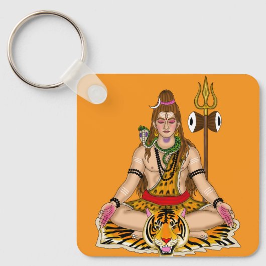Lord Shiva-sleutelhanger Sleutelhanger (Voorkant)