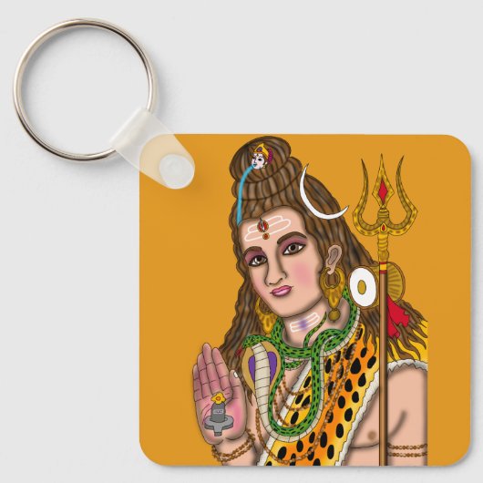 Lord Shiva-sleutelhanger Sleutelhanger (Voorkant)