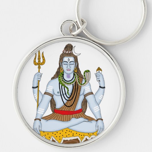 Lord Shiva-sleutelhanger Sleutelhanger (Voorkant)