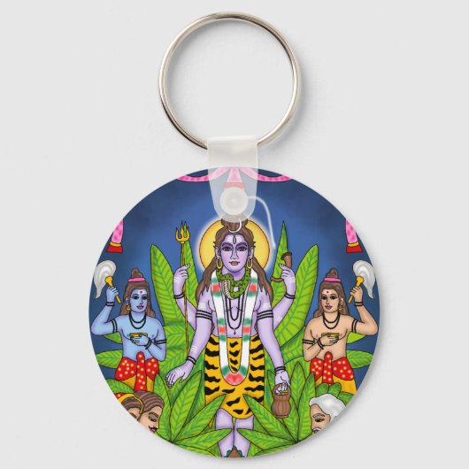 Lord Shiva-sleutelhanger Sleutelhanger (Voorkant)