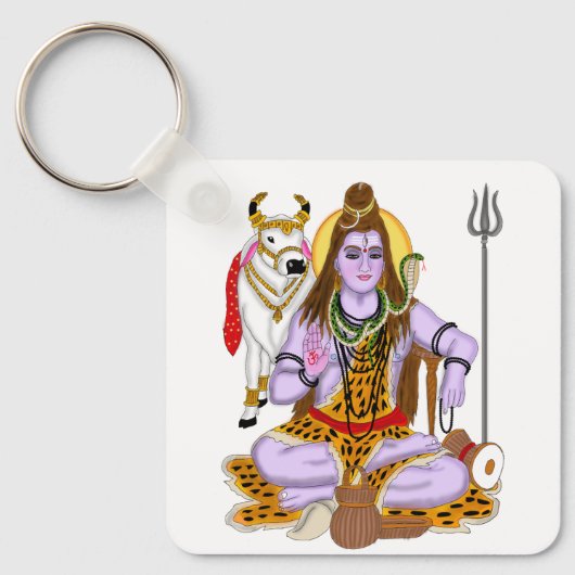Lord Shiva-sleutelhanger Sleutelhanger (Voorkant)