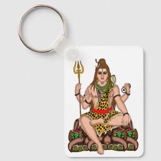 Lord Shiva-sleutelhanger Sleutelhanger (Voorkant)