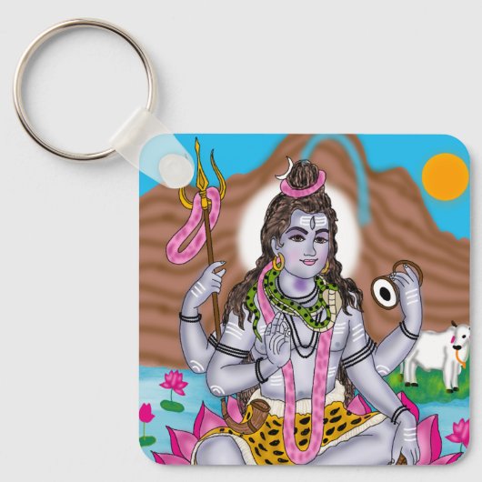 Lord Shiva-sleutelhangercollectie Sleutelhanger (Voorkant)
