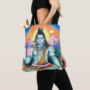Lord Shiva Spirituele Yoga-Canvas tas