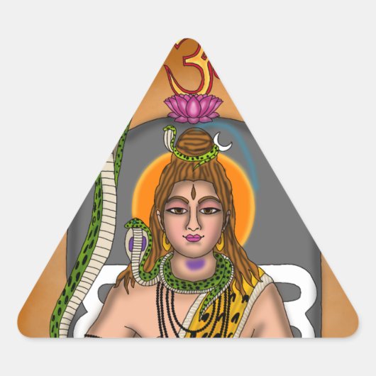Lord Shiva Sticker (Voorkant)