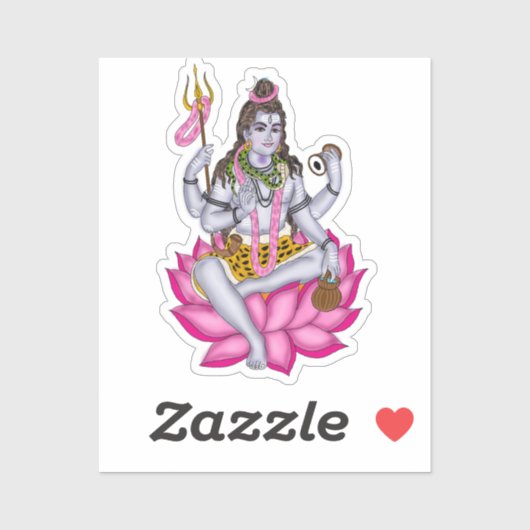 Lord Shiva Stickers (Vel)