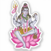 Lord Shiva Stickers (Voorkant)