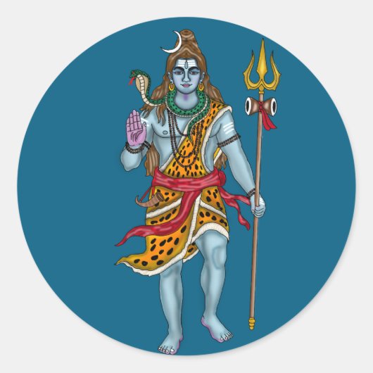 Lord Shiva Stickers (Voorkant)