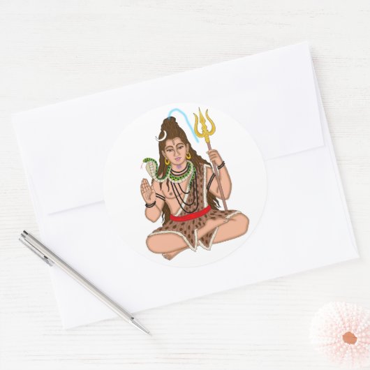 Lord Shiva Stickers (Envelop)