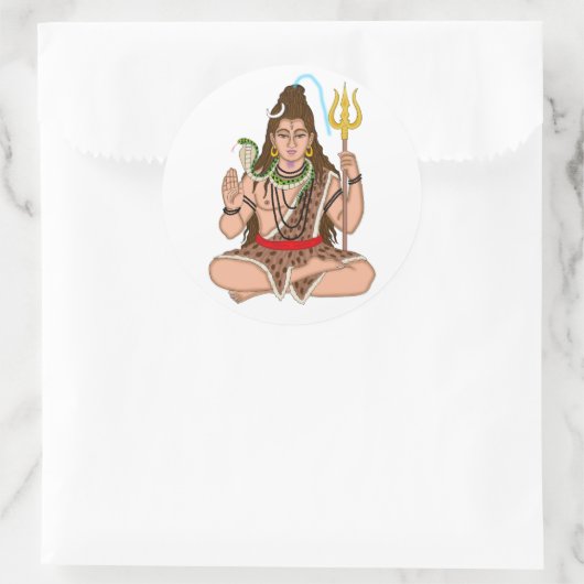 Lord Shiva Stickers (Tas)
